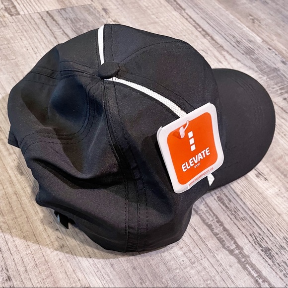 2/$20 Unisex Adjustable Momentum Baseball Cap Black White NWT - Picture 5 of 7